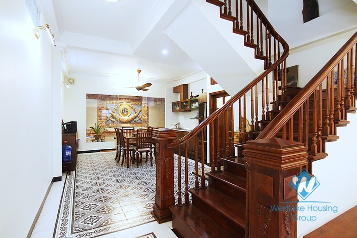 Brand-new 4 bedrooms house for rent in Au Co st, Tay Ho district.